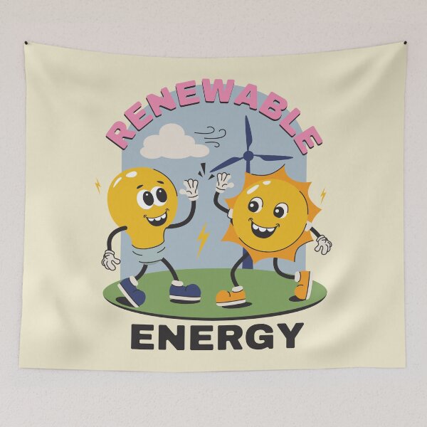 Item preview, Renewable Energy designed and sold by Retr0Tshirts.