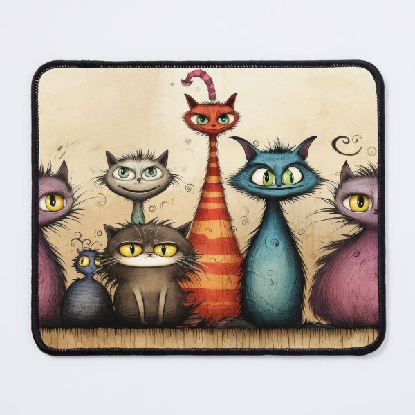 Item preview, Cat series in a vintage look designed and sold by Pixelartistin.