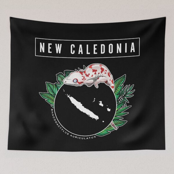 Item preview, New Caledonia Island Map Gargoyle Gecko designed and sold by HauntedHerps.