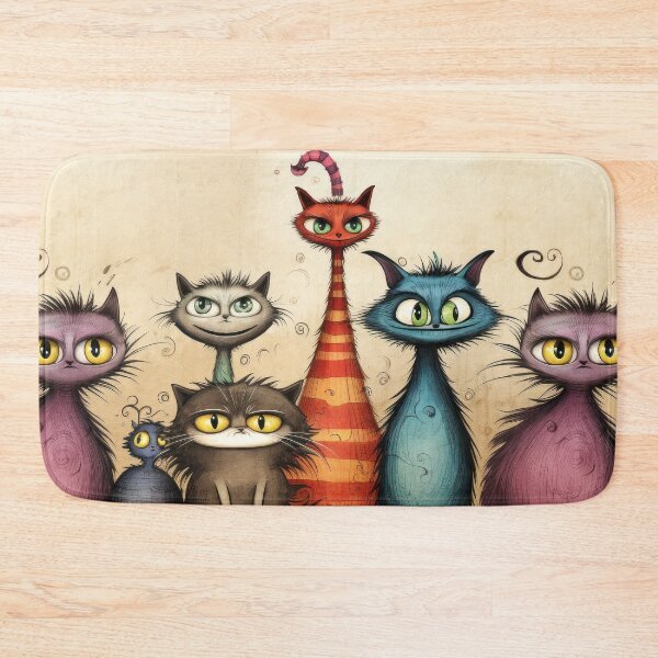 Item preview, Cat series in a vintage look designed and sold by Pixelartistin.