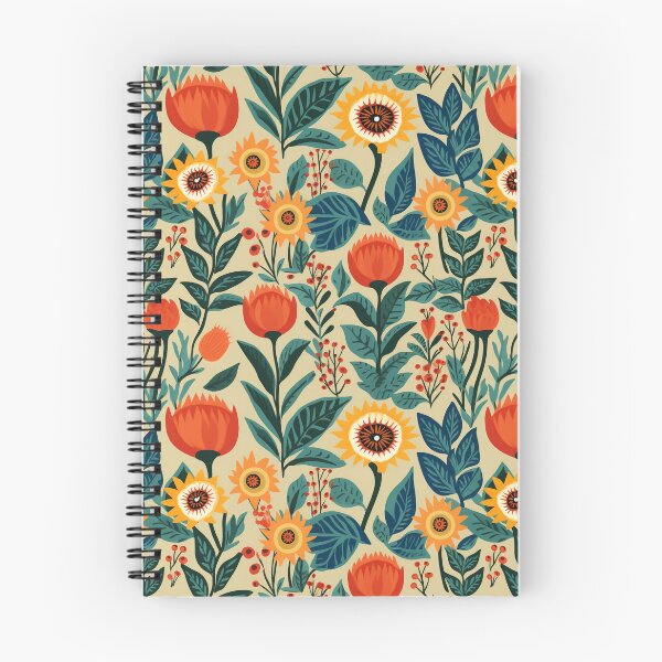 Item preview, Floral Pattern With Tulips And Sunflowers designed and sold by KENEAU.