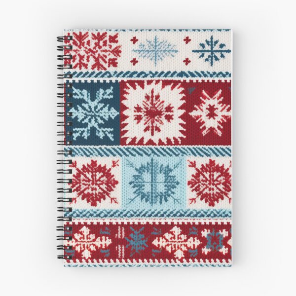 Item preview, Winter Patchwork with Christmas Snowflakes Pattern designed and sold by EvgeniiaSim.