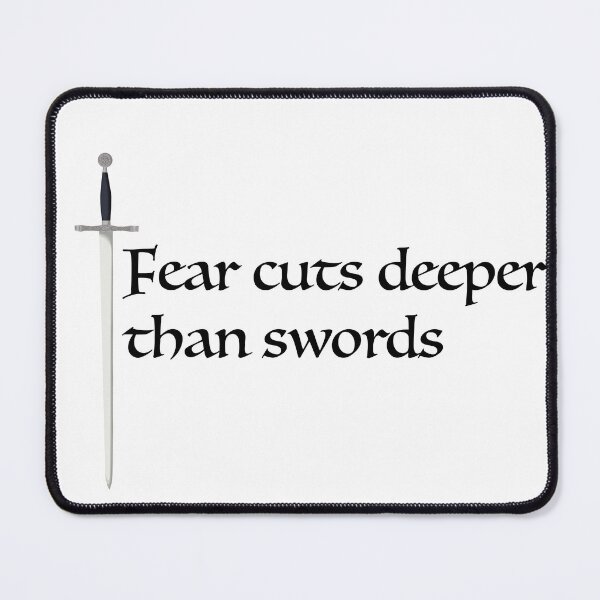 Item preview, Fear cuts deeper than swords- Arya stark from GOT designed and sold by AyushkaAgarwal.