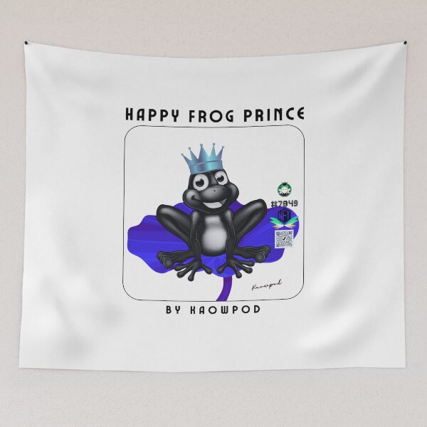 Item preview, Happy Frog Prince NFTs, Lotus Leaf Collections #7849, Transparent designed and sold by TPOP-SOFTPOWER.