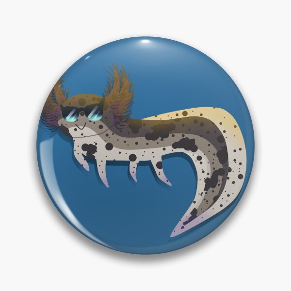 Item preview, Axolotl That is Friend Shaped (cool brown) designed and sold by Tweetyeti.