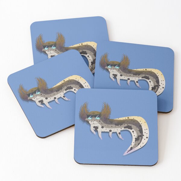 Item preview, Axolotl That is Friend Shaped (cool brown) designed and sold by Tweetyeti.