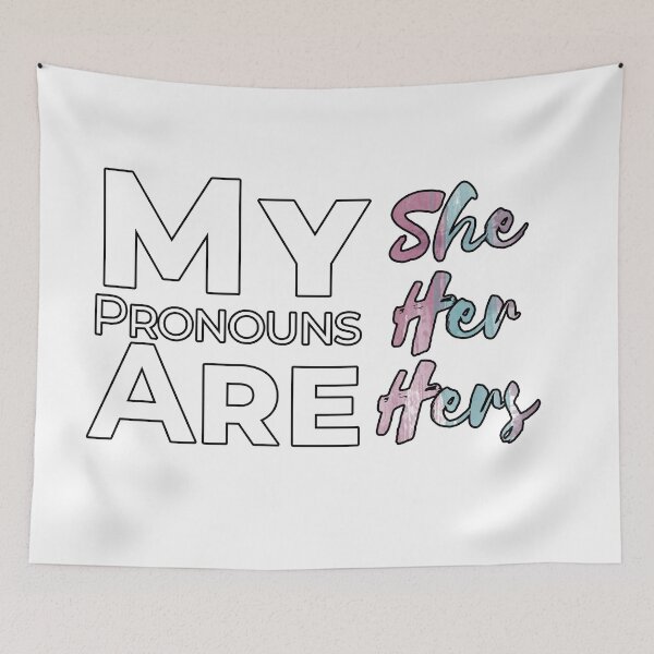 Item preview, Pronouns – She designed and sold by Adam  Sapple.