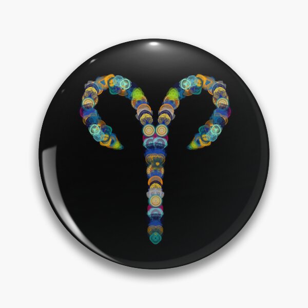 Item preview, Spirograph Aries Zodiac Horoscope Symbol designed and sold by RachelEDesigns.