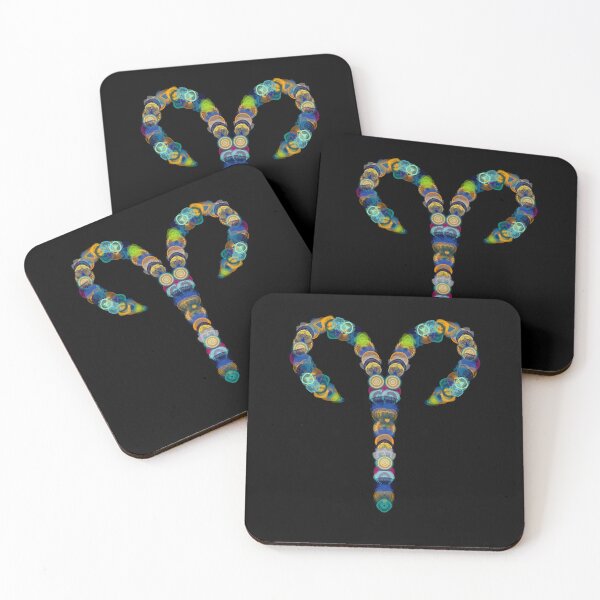 Item preview, Spirograph Aries Zodiac Horoscope Symbol designed and sold by RachelEDesigns.
