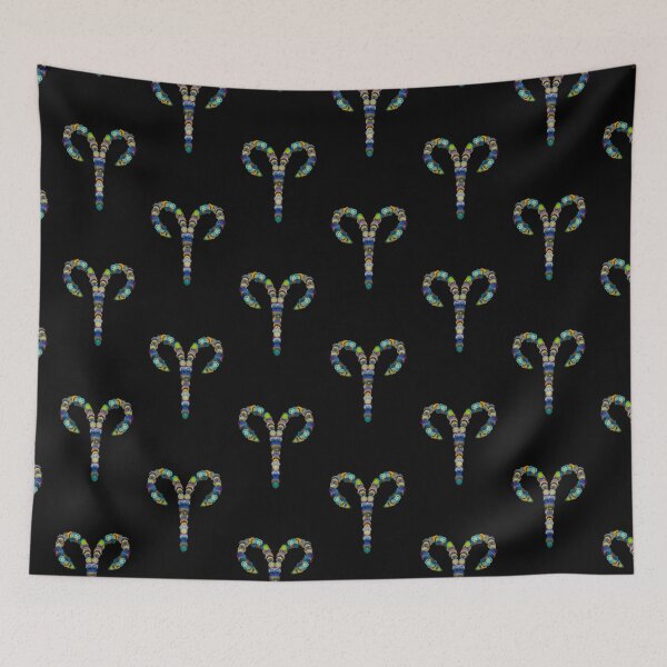 Item preview, Spirograph Aries Zodiac Horoscope Symbol designed and sold by RachelEDesigns.