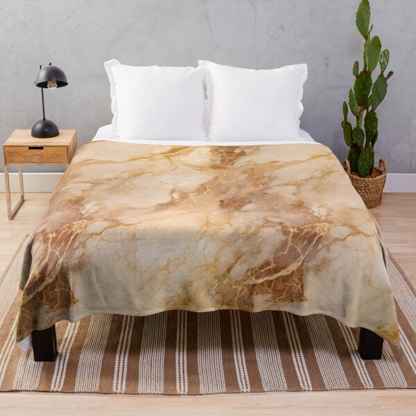 Item preview, Chocolate and Gold Seamless Repeating Marble Tile Pattern designed and sold by PeteRascal.