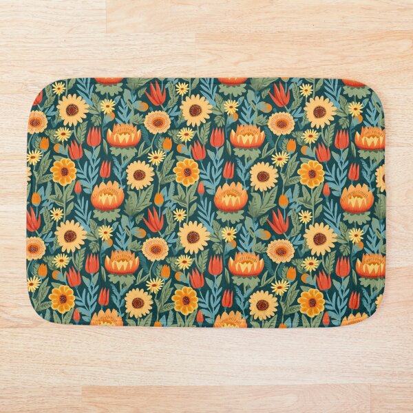 Item preview, Floral Pattern With Tulips And Sunflowers designed and sold by KENEAU.