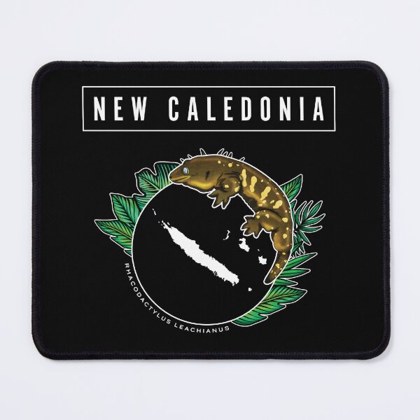 Item preview, New Caledonia Island Map Leachianus Gecko designed and sold by HauntedHerps.