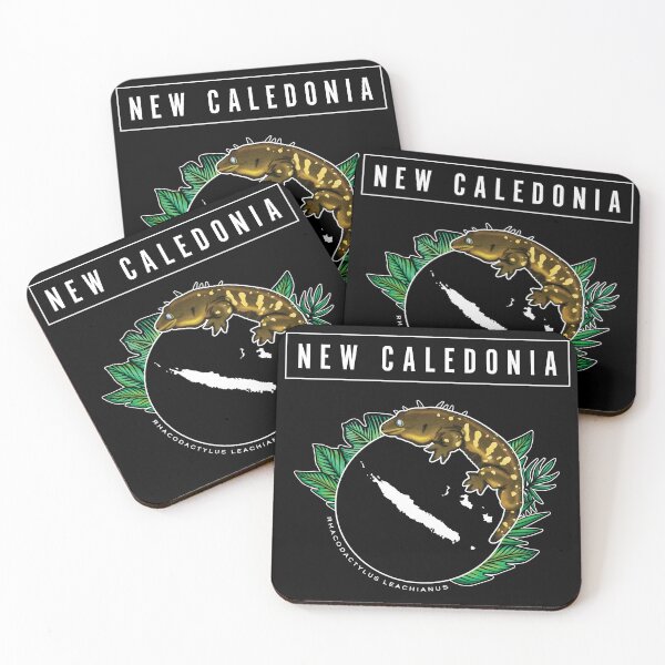 Item preview, New Caledonia Island Map Leachianus Gecko designed and sold by HauntedHerps.