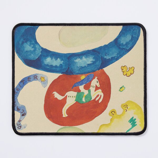 Item preview, HD. Design for the blue Rider V, by Wassily Kandinsky designed and sold by MINDTHECHERRY.