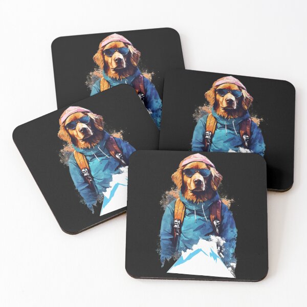 Item preview, Ski Dog in Ski Googles designed and sold by AnnaMDesign.