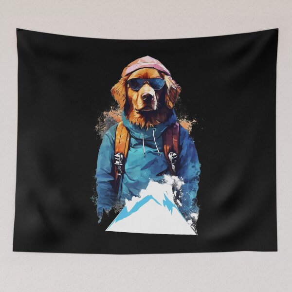 Item preview, Ski Dog in Ski Googles designed and sold by AnnaMDesign.