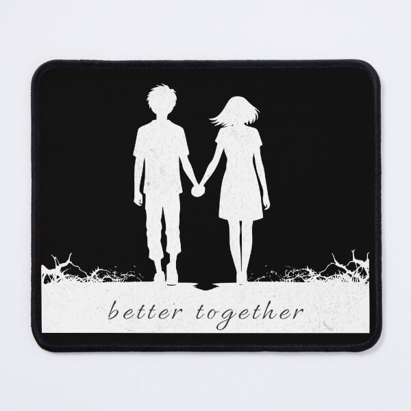 Item preview, Couple Holding Hands Better Together designed and sold by Manifest-Style.
