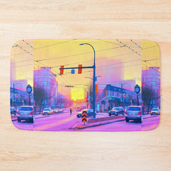 Item preview, Misty Mt Pleasant - Main & Kingsway, East Vancouver designed and sold by TrishAbyss.