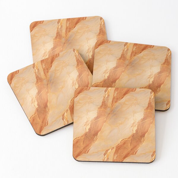 Item preview, Chocolate and Gold Seamless Repeating Marble Tile Pattern designed and sold by PeteRascal.