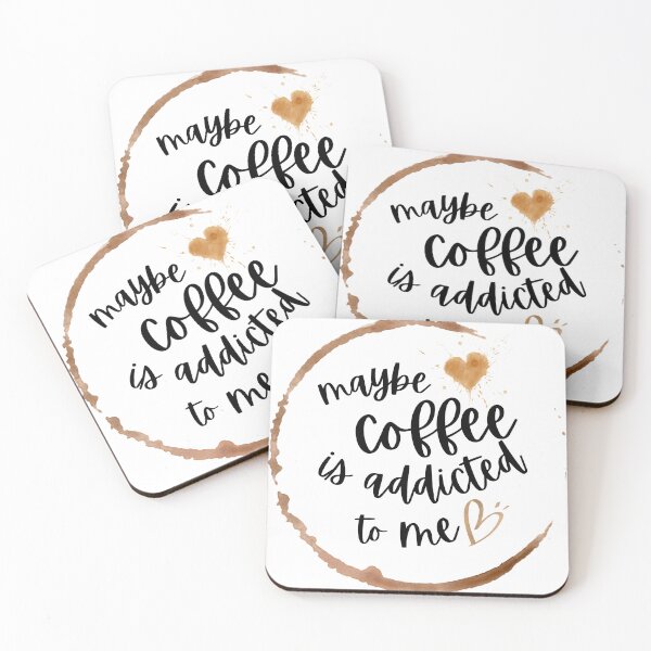 Item preview, maybe coffee is addicted to me designed and sold by SodaPUNCH.