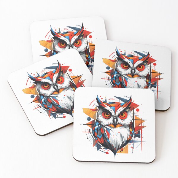 Item preview, Graffiti Cubism Owl designed and sold by illusupply.
