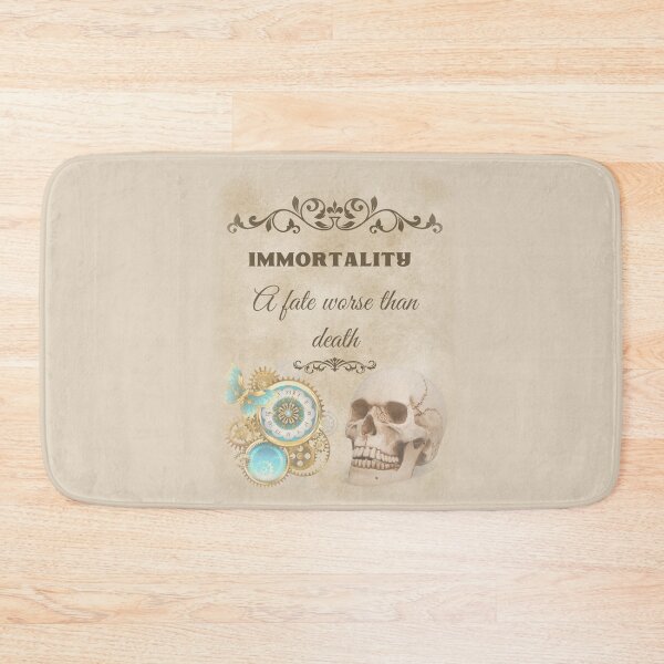 Item preview, Funny ironic quote. 'Immortality - A Fate Worse than Death' designed and sold by Iiswaz.