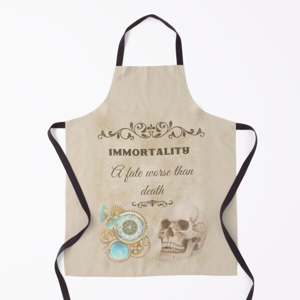 Item preview, Funny ironic quote. 'Immortality - A Fate Worse than Death' designed and sold by Iiswaz.