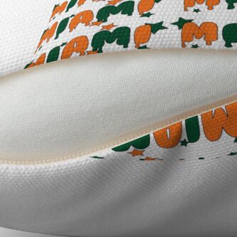 miami hurricanes pillow pet