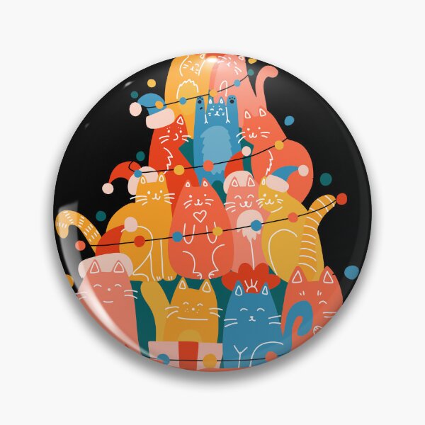 Item preview, Meowy Christmas, funny Cat lover Merry Christmas designed and sold by EleganceEasel.