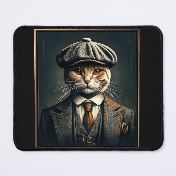 Item preview, Mobster Gangster Cat - 1920s Tribute designed and sold by fkdesignsshirts.