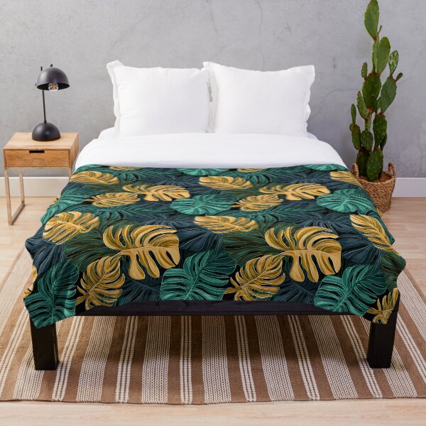 Item preview, Tropical Leaves Abstract Pattern designed and sold by HisoTorDesign.