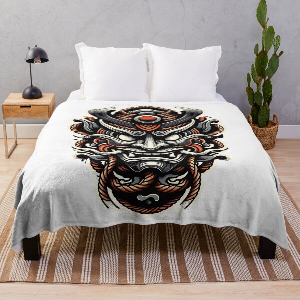 Item preview, JAPANESE MASK HANNYA #4 designed and sold by Printyourspirit.