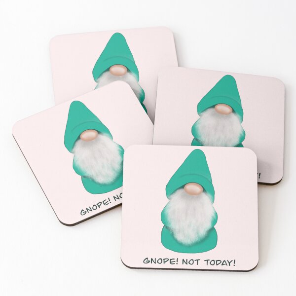 Item preview, Gnope not today! Gnome designed and sold by SVBowlesArt.