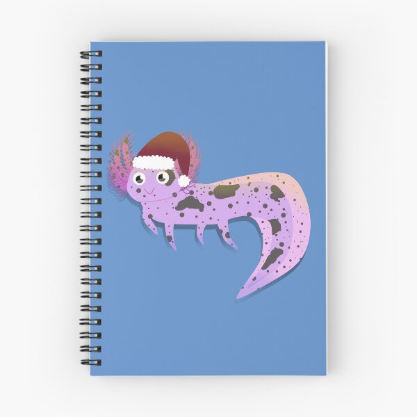 Item preview, Axolotl That is Friend Shaped (pied christmas) designed and sold by Tweetyeti.