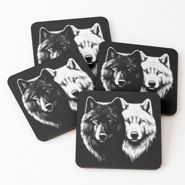 Item preview, White&Black Wolf designed and sold by MichelleAlline.