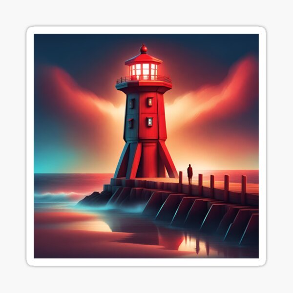 Item preview, AI Future South Shields (The Groyn) designed and sold by AIClothingUK.