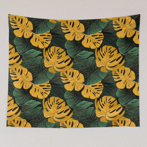 Item preview, Tropical Leaves Abstract Background designed and sold by HisoTorDesign.