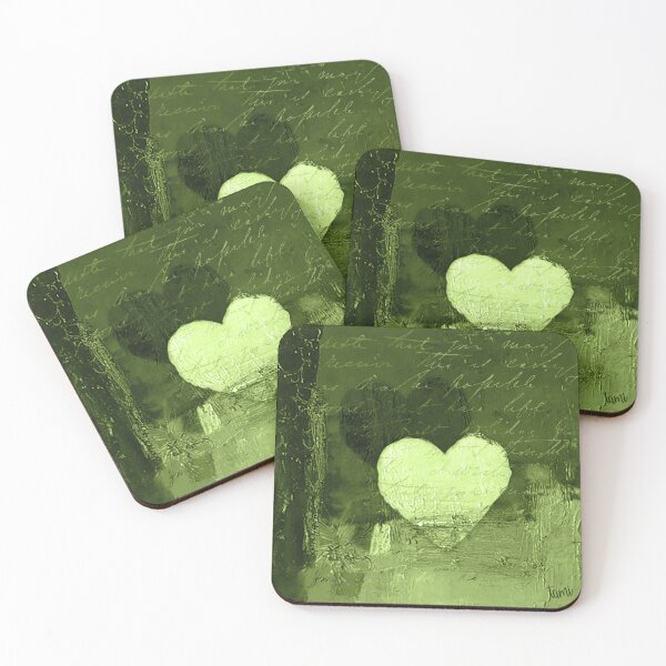 Item preview, Hearts in green - series 2 (62) designed and sold by a3-studio.