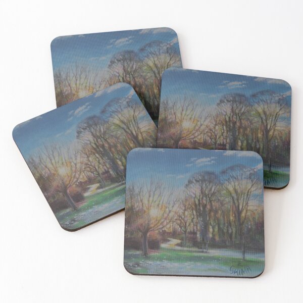 Item preview, Dawns Embrace - snow in Victoria Park designed and sold by LittleLiz.