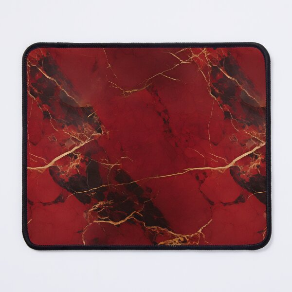Item preview, Red and Gold Seamless Repeating Marble Tile Pattern designed and sold by PeteRascal.