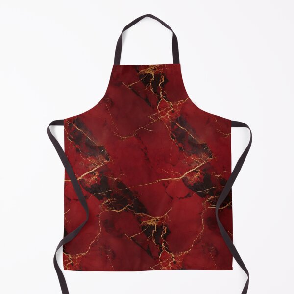 Item preview, Red and Gold Seamless Repeating Marble Tile Pattern designed and sold by PeteRascal.