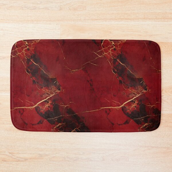 Item preview, Red and Gold Seamless Repeating Marble Tile Pattern designed and sold by PeteRascal.