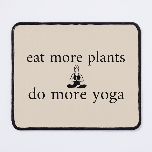 Item preview, Funny eat more plants do more yoga , meditition designed and sold by Modren-design.