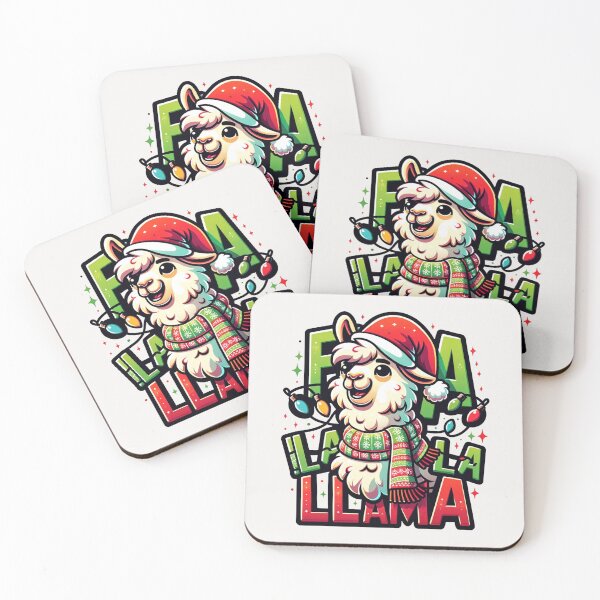 Item preview, Joyful Llama: Fa La La Llama designed and sold by Bratak.