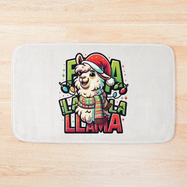 Item preview, Joyful Llama: Fa La La Llama designed and sold by Bratak.