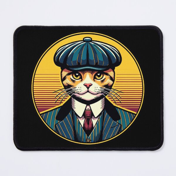 Item preview, Old School Gangster Cat designed and sold by fkdesignsshirts.