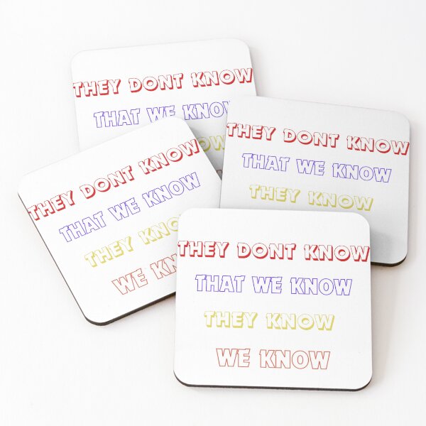 Item preview, they don"t know, we know  designed and sold by senaboogie.