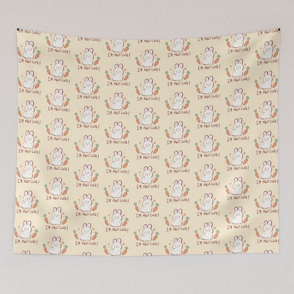 Item preview, I'm not cute bunny  designed and sold by Mayarart.