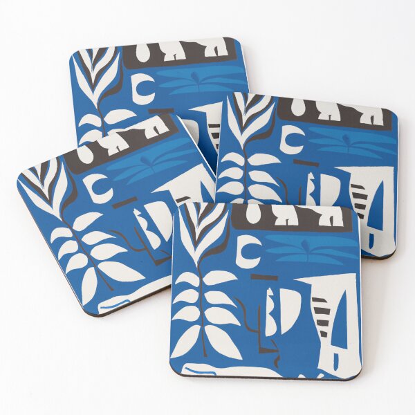 Item preview, Underwater Room Abstract Wallpaper designed and sold by saffig.